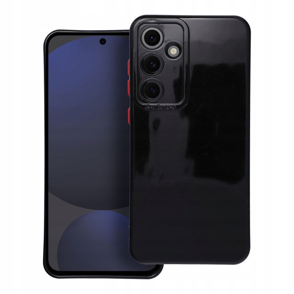 Futerał PASTEL SHINE do MOTOROLA G34 czarny – Elegancka ochrona dla Twojego telefonu