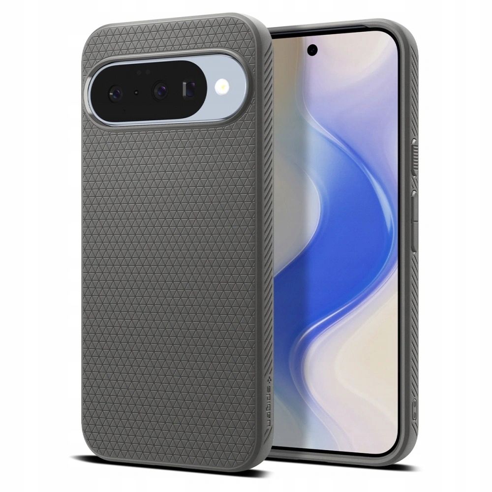 Spigen Liquid Air MagSafe Marble Gray – Elegancka ochrona dla Google Pixel 10 Pro/Pixel 10