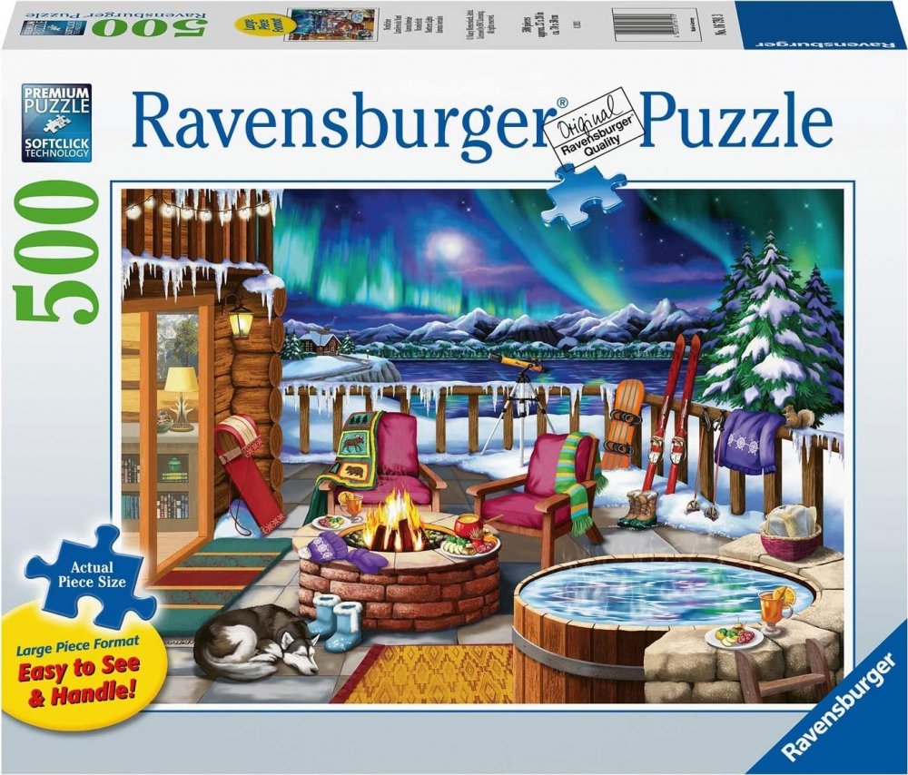 Wysokiej jakości materiały – Puzzle Ravensburger z papieru