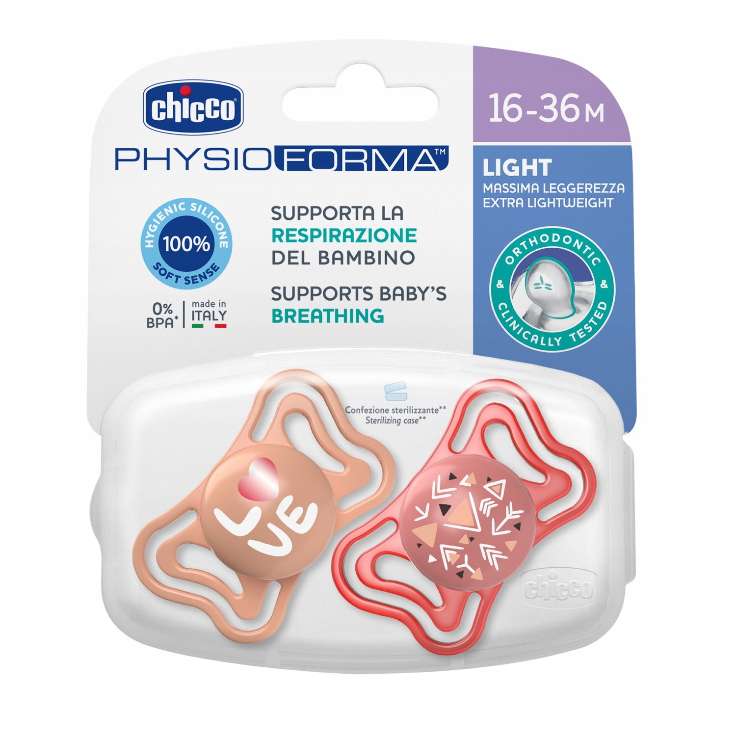 Smoczek Chicco Physio Light – Idealny wybór dla zdrowego rozwoju jamy ustnej dziecka