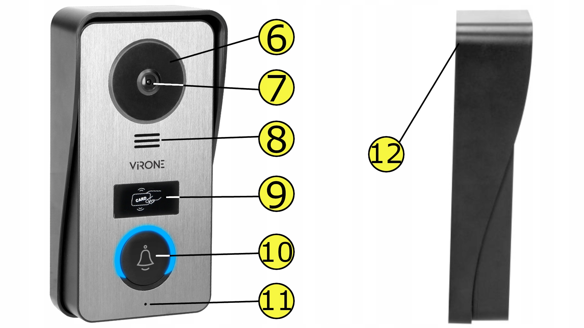 Dotykowy monitor LCD 7