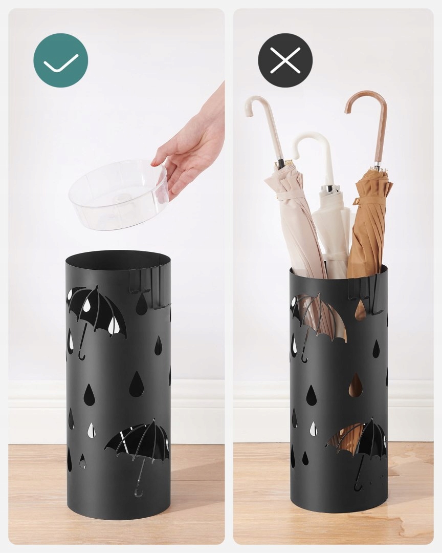 Leobert Parasolnik - LUC024B01 – Elegancki i funkcjonalny stojak na parasole