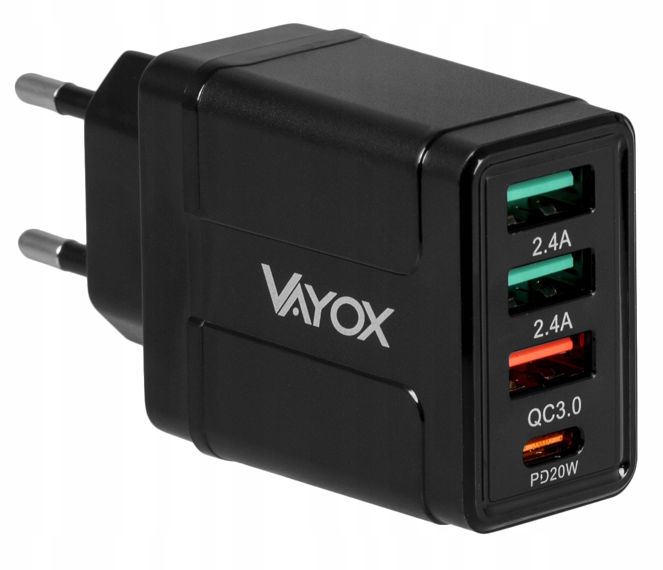 Ładowarka sieciowa USB Quick Charge 3.0 + PD 32W premium line VA0006 Vayox – Szybkie ładowanie dla każdego