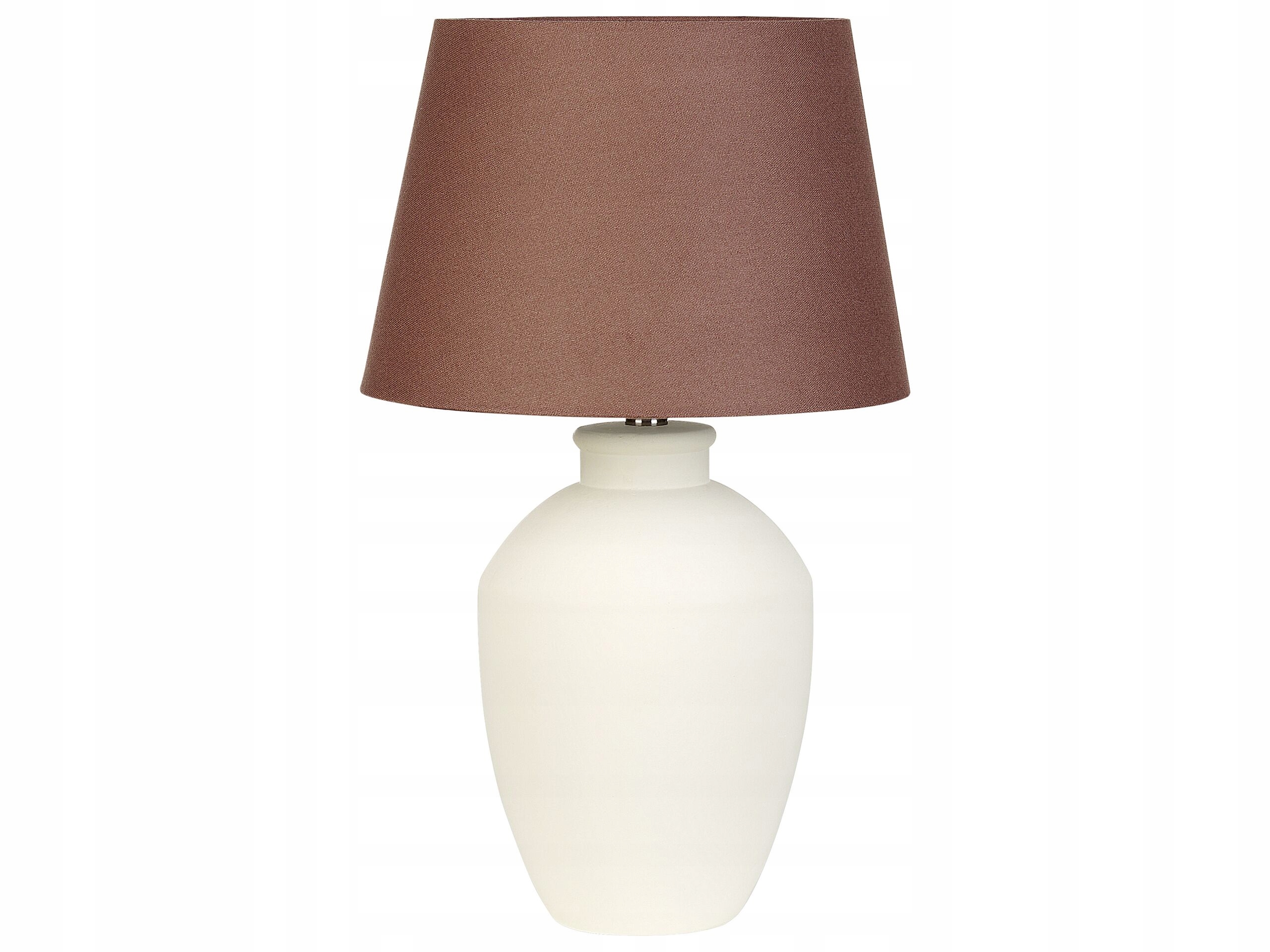 Lampa stołowa ceramiczna biała ARCOS – Elegancja i styl w Twoim wnętrzu