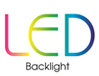 Mercury-free LED-backlit panel