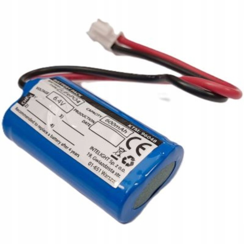 Baterie i akumulatorki LiFePO4 6,4V 600mAh Directo 3H – Wydajne zasilanie dla Twojego biura