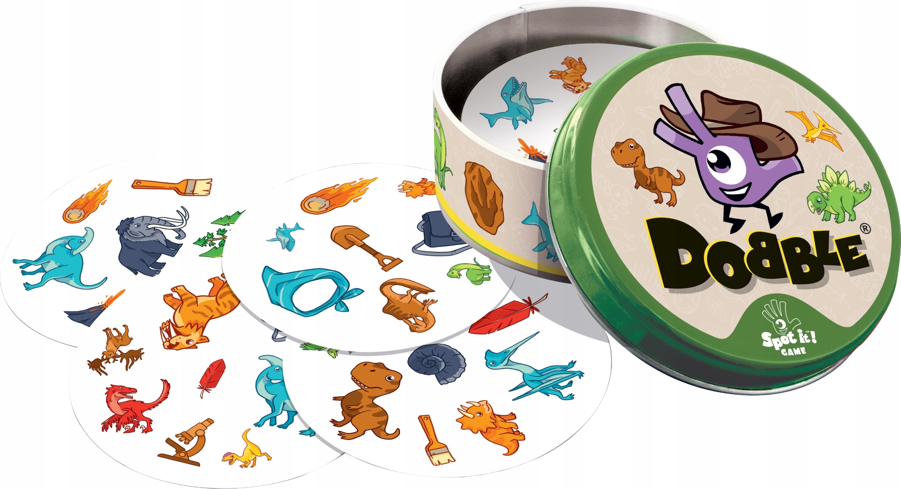 Wykopaliska z dinozaurami – Jak grać w Dobble?