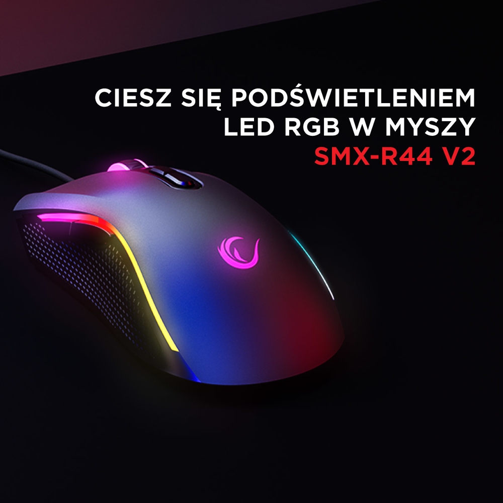 Efektowne podświetlenie RGB z 13 trybami