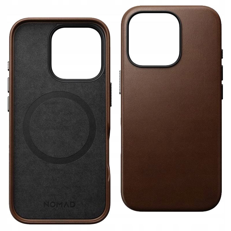 NOMAD Traditional Leather Case - Skórzane etui ochronne do iPhone 16 Pro Max