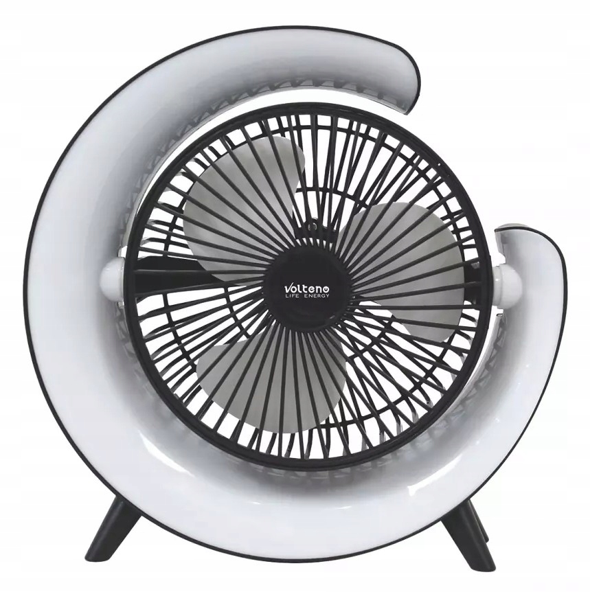 Przenośny wentylator zasilany akumulatorowo