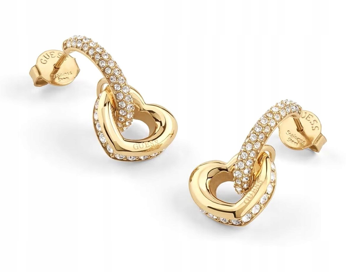 Kolczyki Guess L.O.V.E. JUBE05465JWYGT/U – Elegancja i styl na każdą okazję