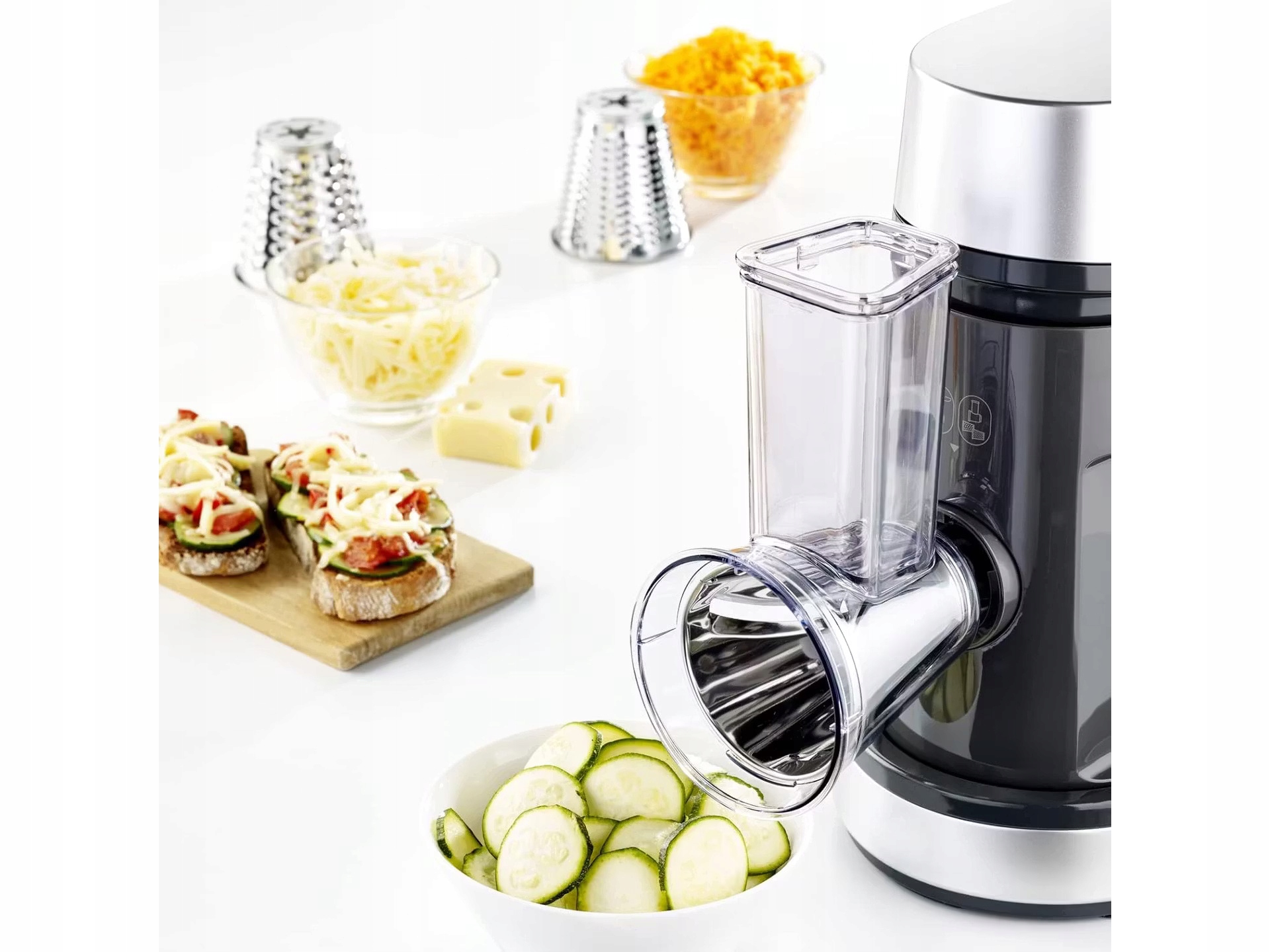 8 poziomów prędkości i funkcja pulsacyjna – Precyzyjne dopasowanie do każdego przepisu