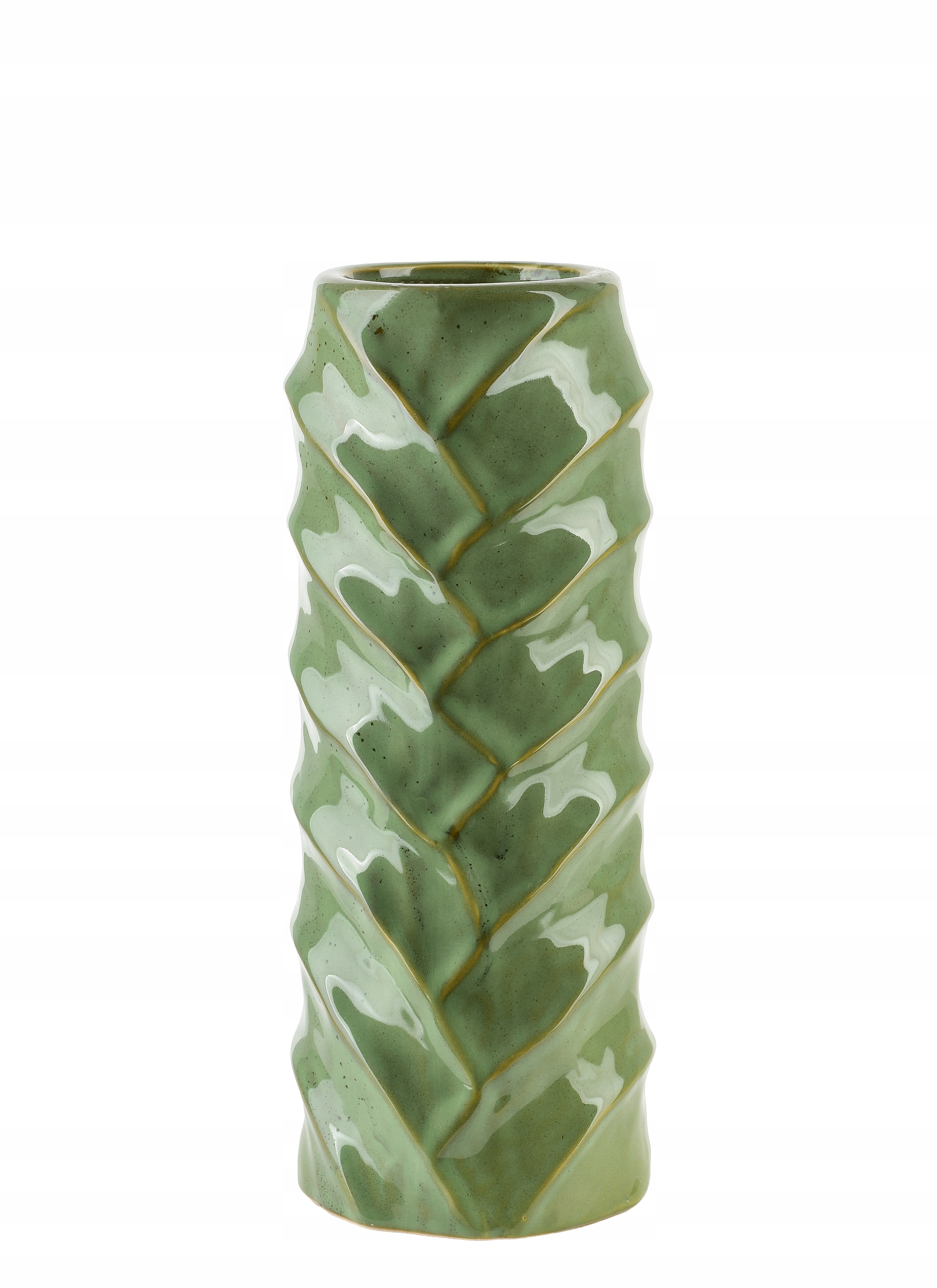 TALLIE GREEN Wazon 11,5x7,5x28,5cm – Elegancja w Twoim wnętrzu