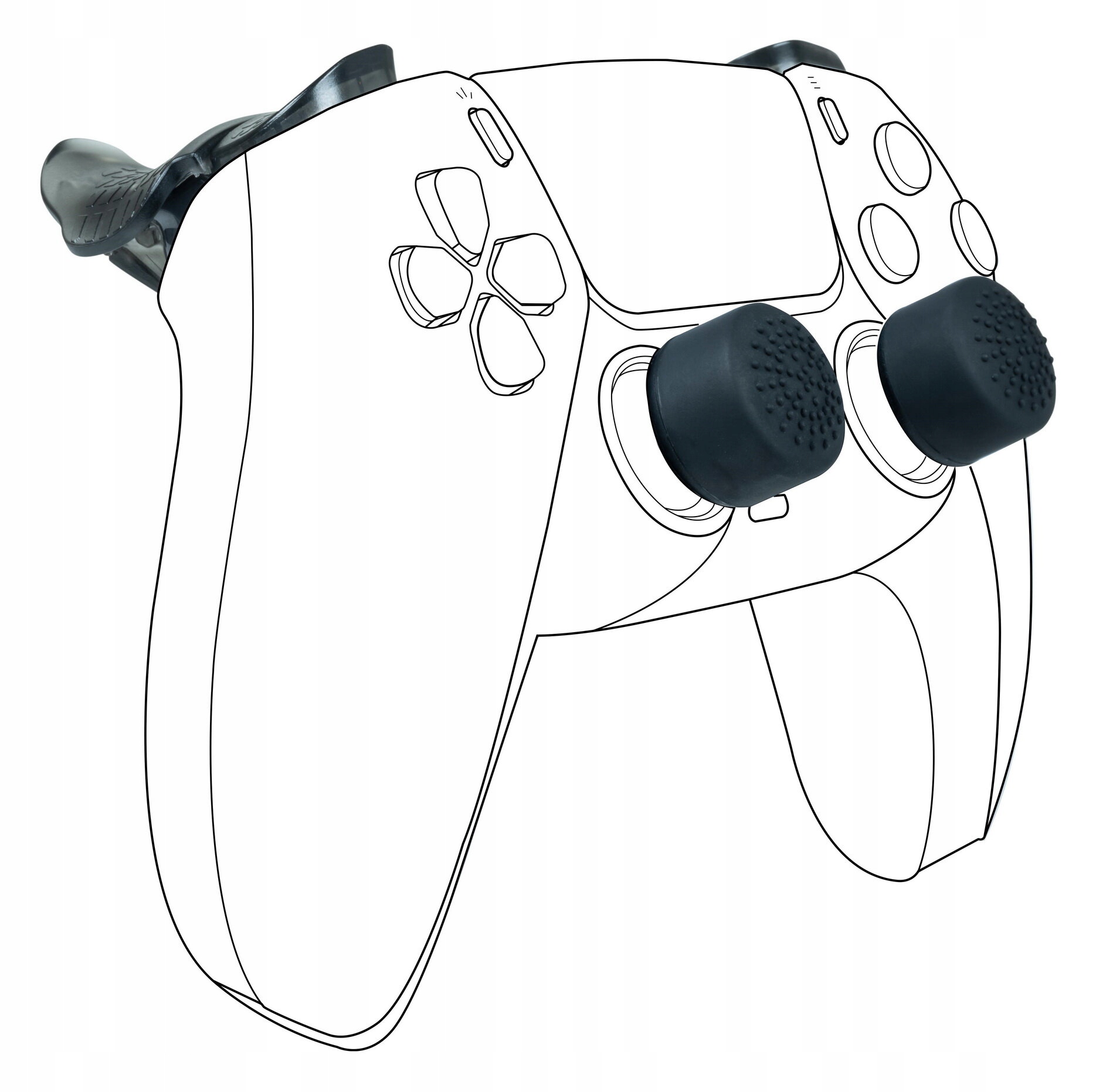 Ergonomiczne akcesoria dla kontrolera DualSense