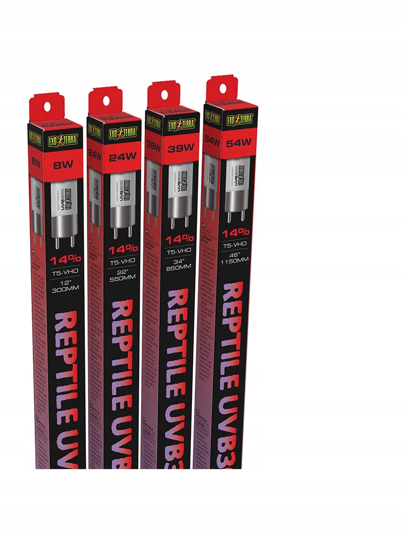 Odpowiednia dla terrariów o dużej wysokości – Doskonała penetracja UVB