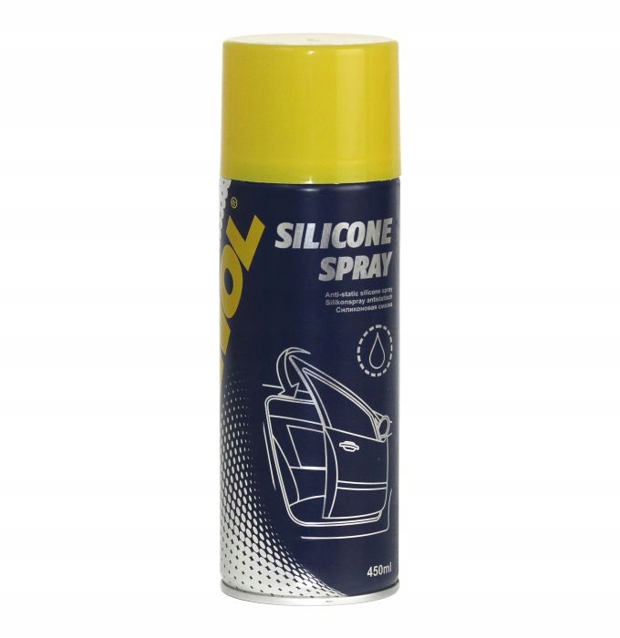 MANNOL SILICONE SPRAY 9963 – Doskonała ochrona uszczelek