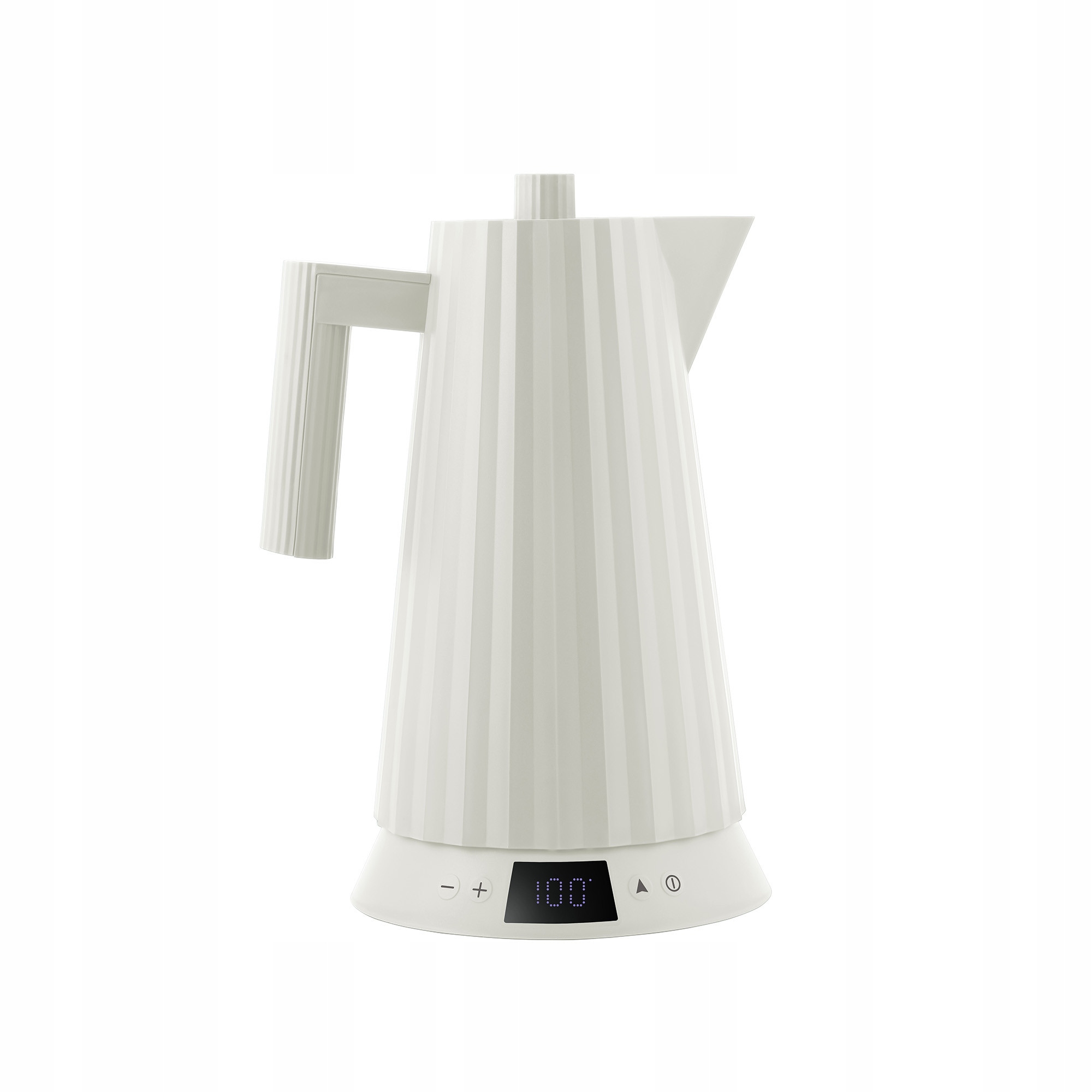Plisse Czajnik biały z regulacją temperatury – Elegancja i funkcjonalność w Twojej kuchni
