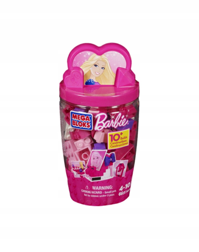 MEGA BLOKS Klocki w tubie Pantofelek – Kreatywna zabawa dla dzieci