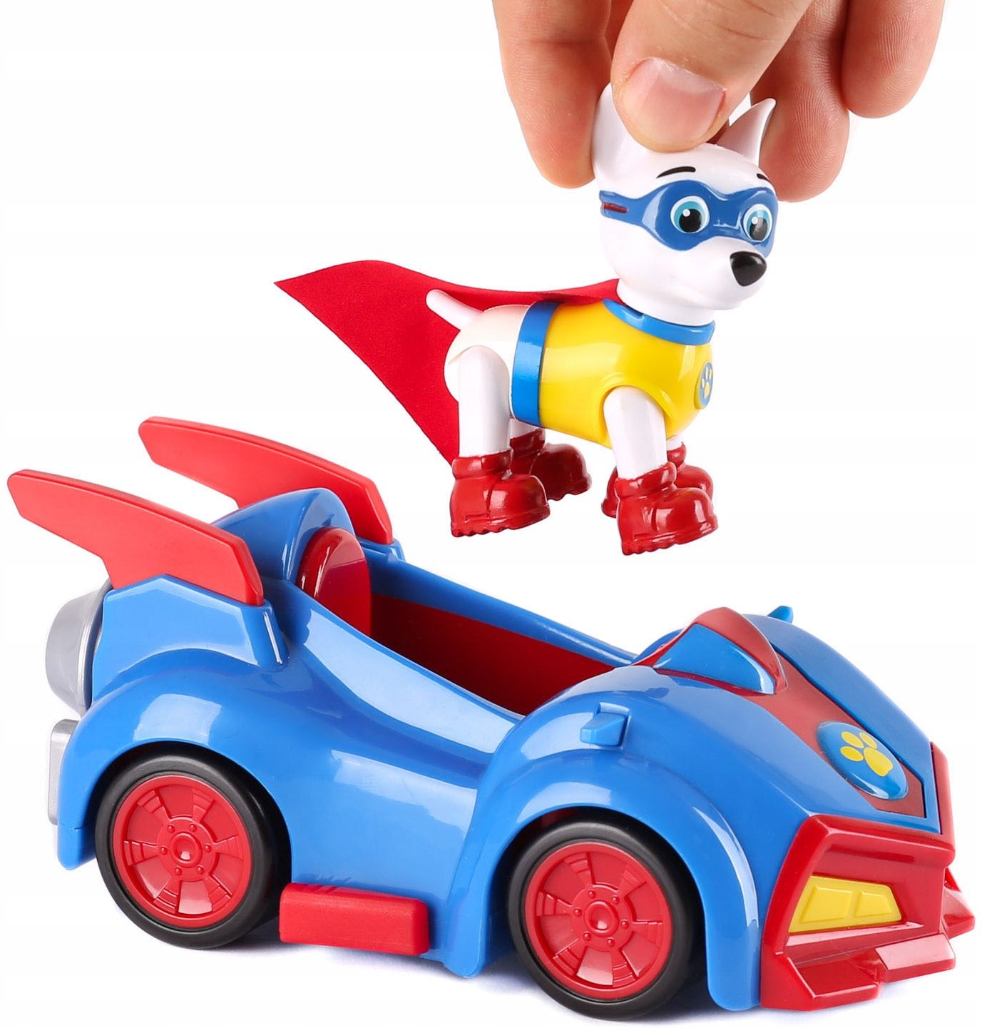 PSI PATROL FIGURKA APOLLO ORAZ SAMOCHÓD PUP MOBILE Bohater Psi Patrol
