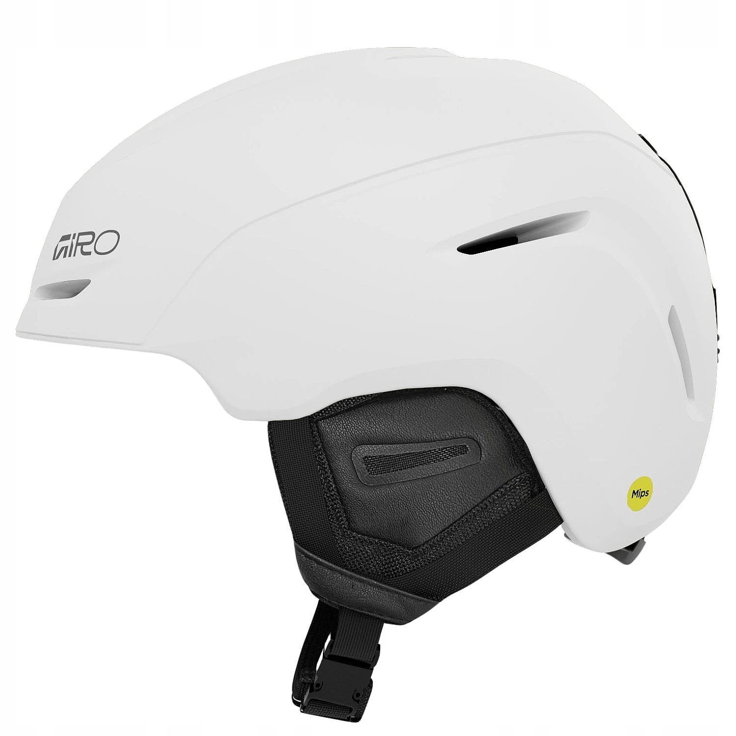 Kask zimowy GIRO NEO MIPS matte white – Bezpieczeństwo i styl na stoku