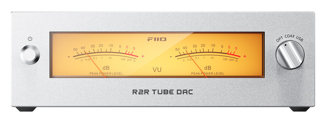 FiiO Warmer R2R Silver - Lampowy DAC z buforem dla audiofilów