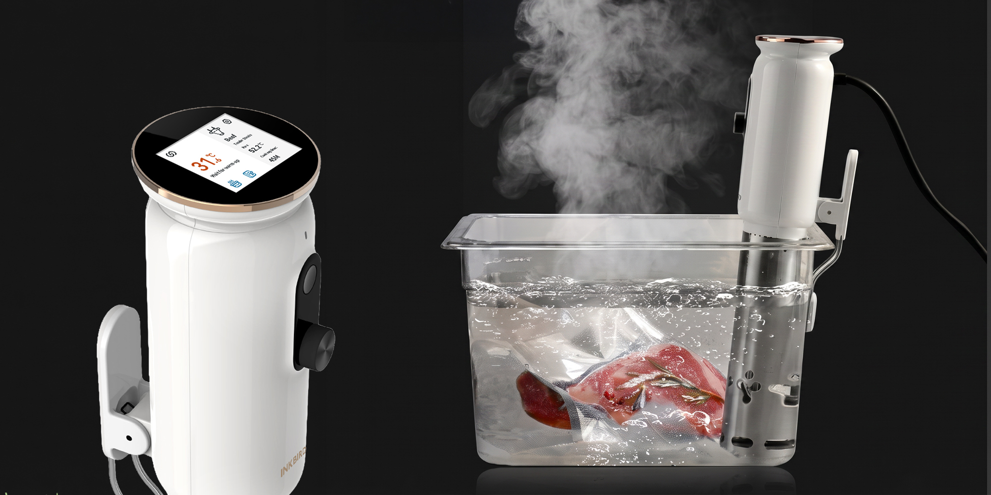 Cyrkulator Sous Vide Inkbird ISV-101W - biały