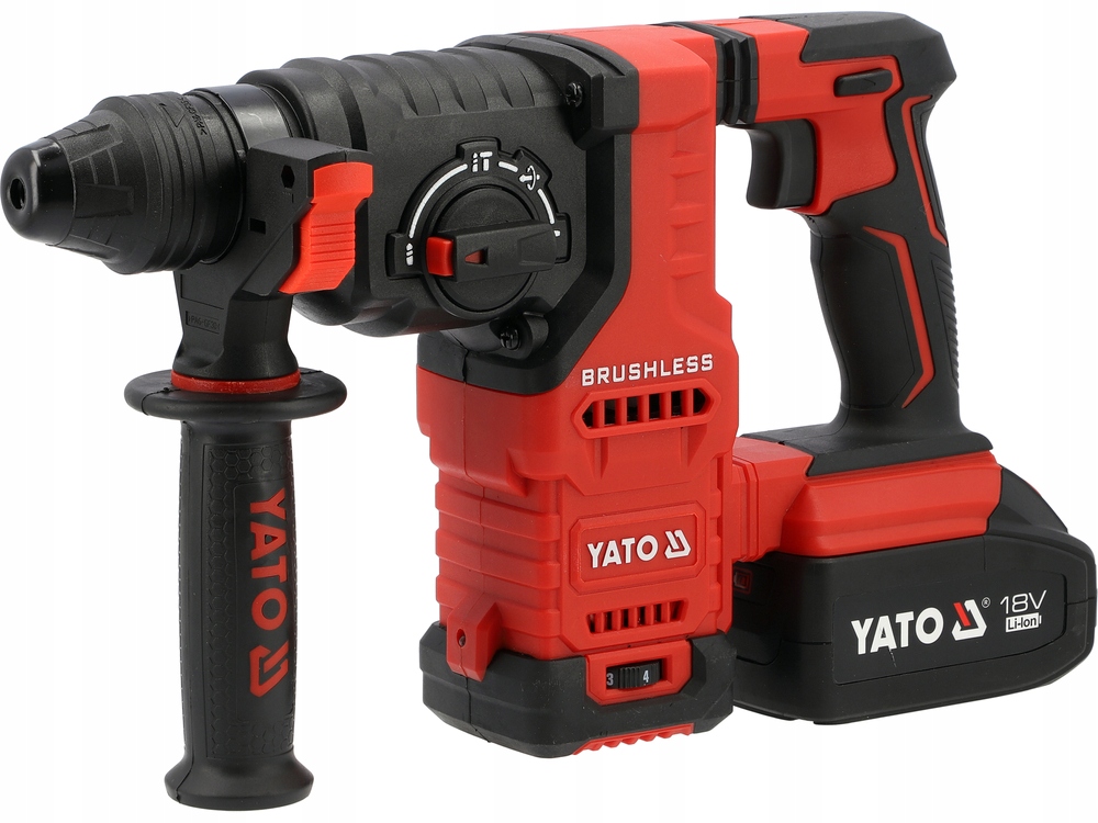 YATO MŁOTOWIERTARKA SDS+ 18V 1x4,0Ah – Wydajność i wszechstronność w Twoim warsztacie