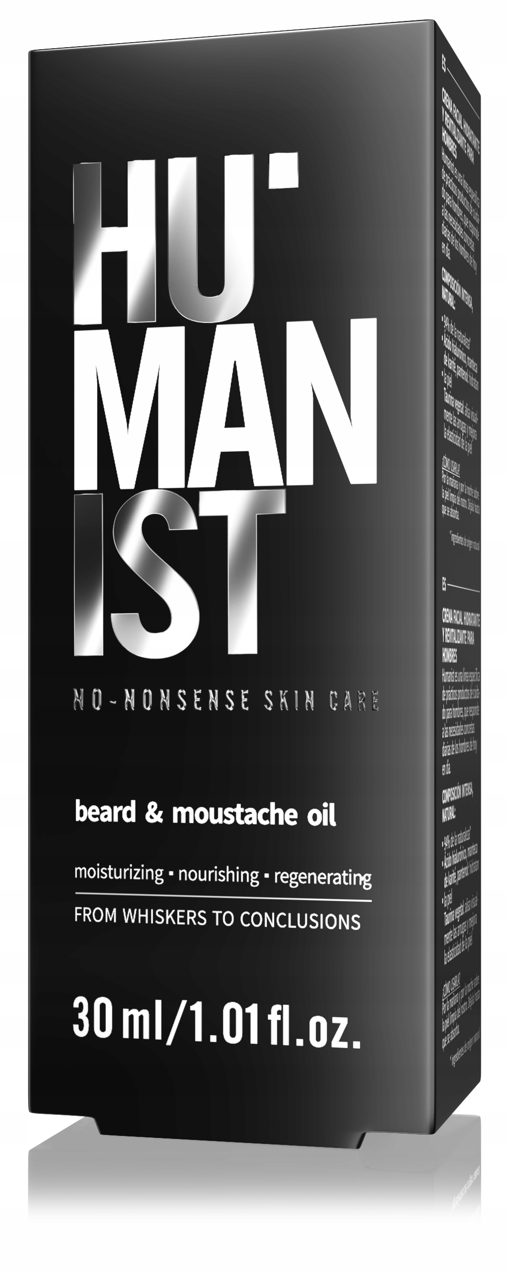 DELIA COSMETICS Humanist Olejek do brody i wąsów 30 ml – pielęgnacja dla mężczyzn