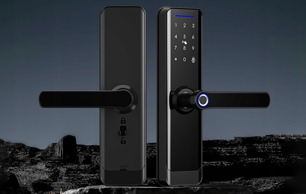 Avatto Inteligentny zamek cyfrowy SDL-A270-B -6072 Wi-Fi Czarny – Nowoczesne bezpieczeństwo w Twoim domu