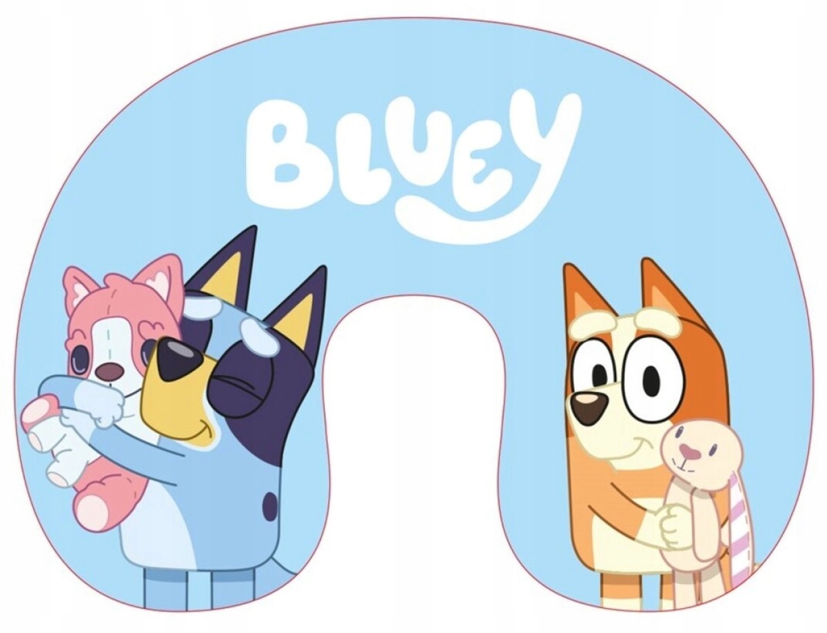 Kolorowe postacie z BLUEY