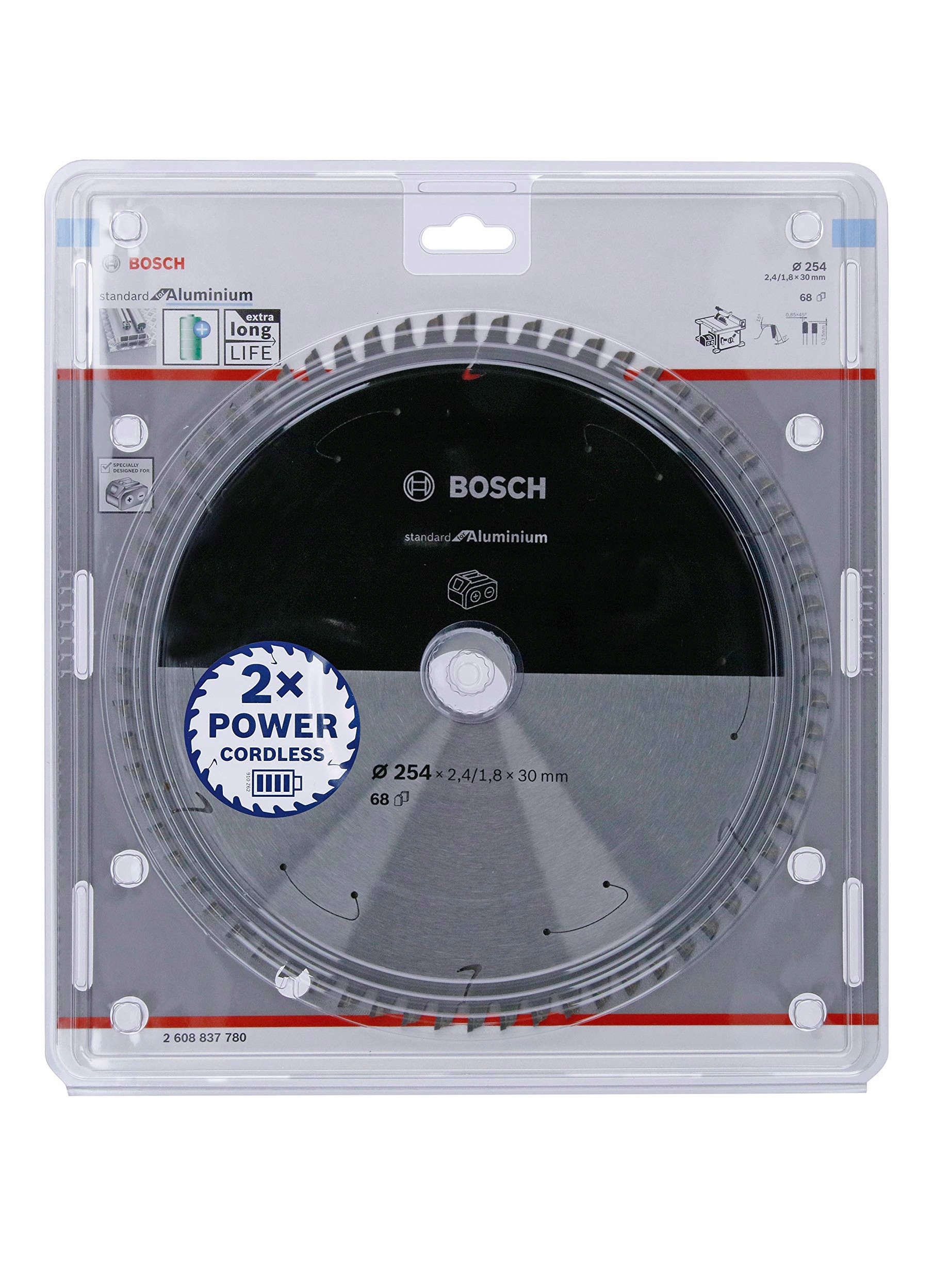 Tarcza Pilarska ST AL T 254x30 T68 – Idealne narzędzie do precyzyjnego cięcia