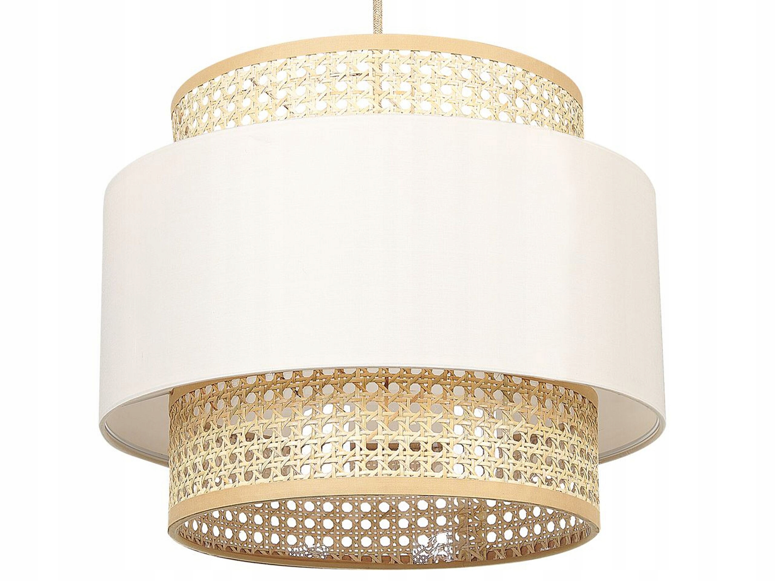 Lampa wisząca Beliani YUMURI – Naturalne światło w Twoim wnętrzu