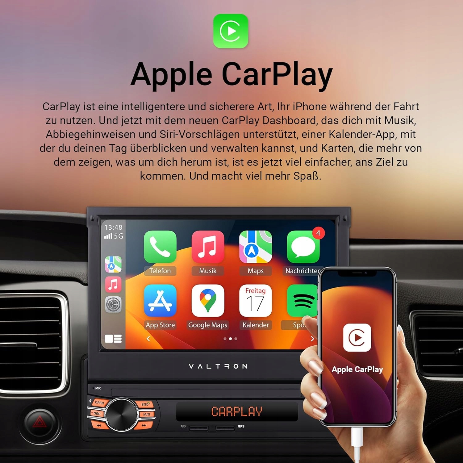 Funkcje Apple CarPlay i Android Auto – Intuicyjne połączenie z urządzeniami mobilnymi