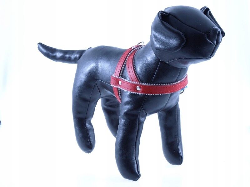 KOZŁOWSKI SZELKI SKÓRA NR 3/55 CZERWONE – Elegancka i trwała opcja dla Twojego pupila