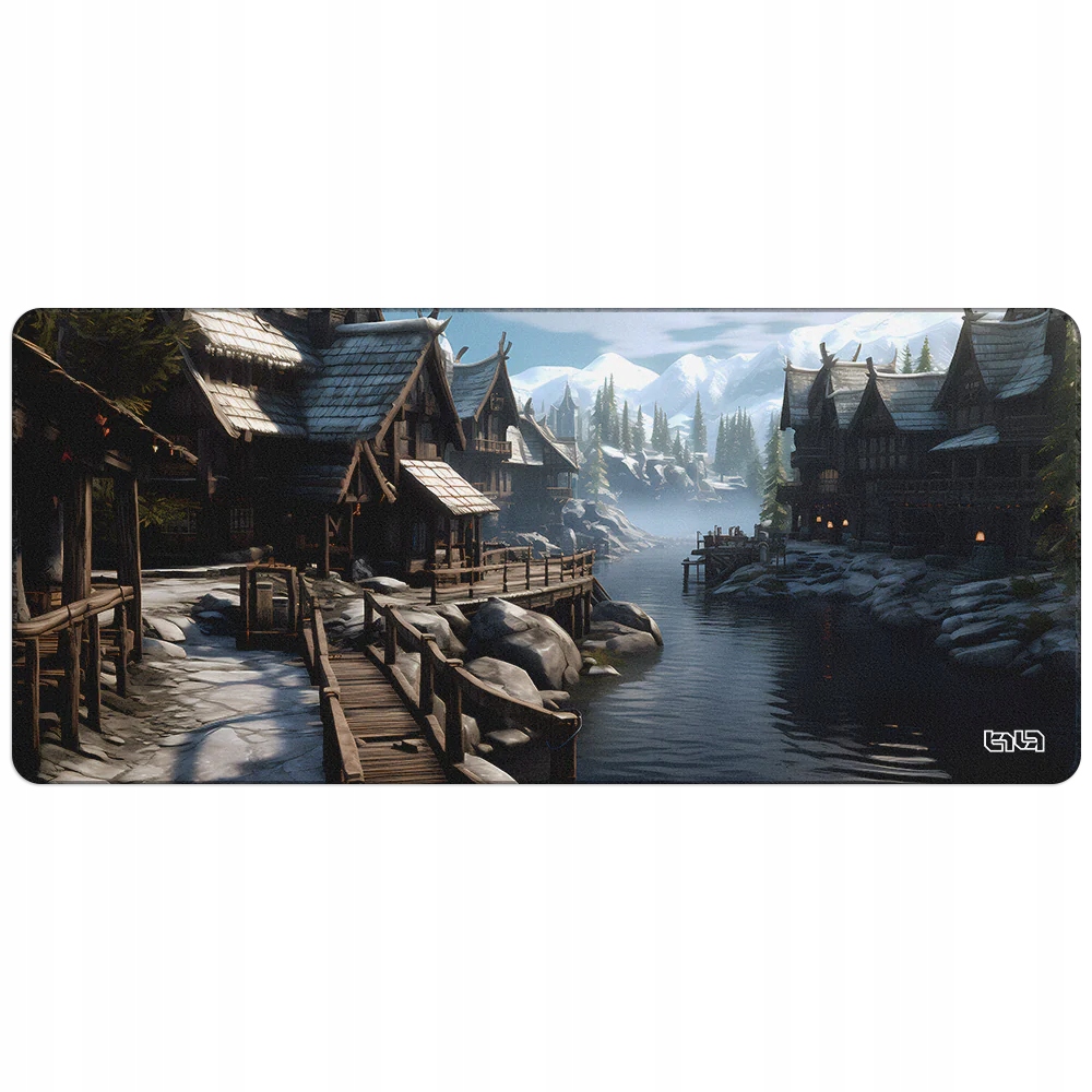 PODKŁADKA POD KLAWIATURĘ Norskie Krajobrazy 90x40 XL Gamingowa – Komfort i styl w jednym