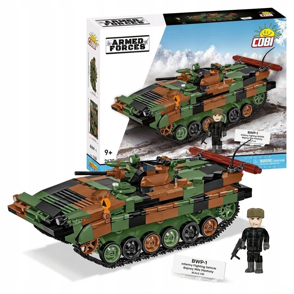 Klocki Cobi 2630 BWP-1 – Polski Bojowy Wóz Piechoty w Twoim domu