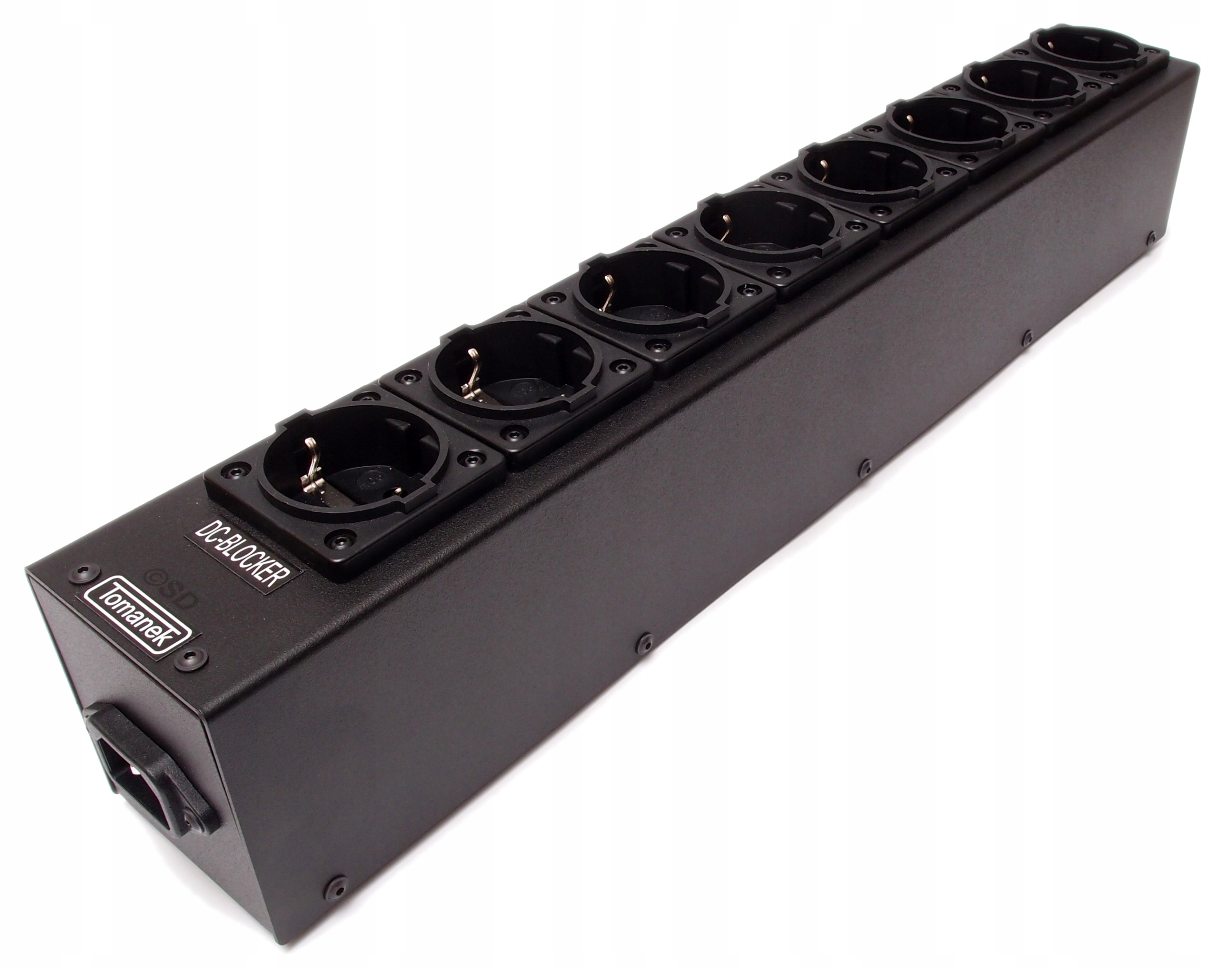 Tomanek TAP8S+ – Listwa zasilająca SLIM do sprzętu audio