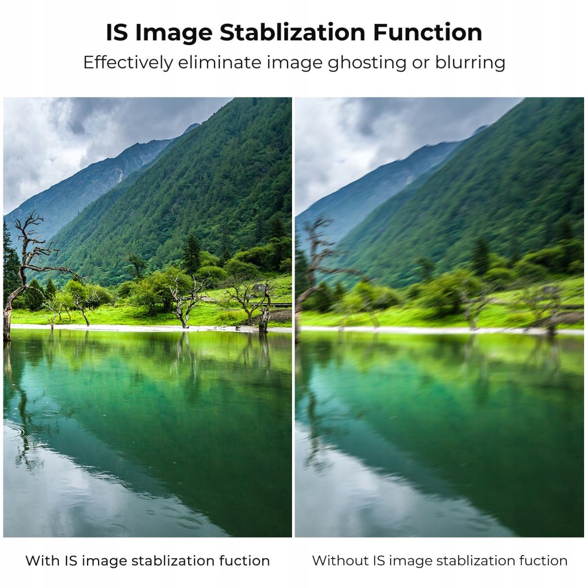 Zaawansowany stabilizator obrazu – Stabilne zdjęcia w trudnych warunkach oświetleniowych