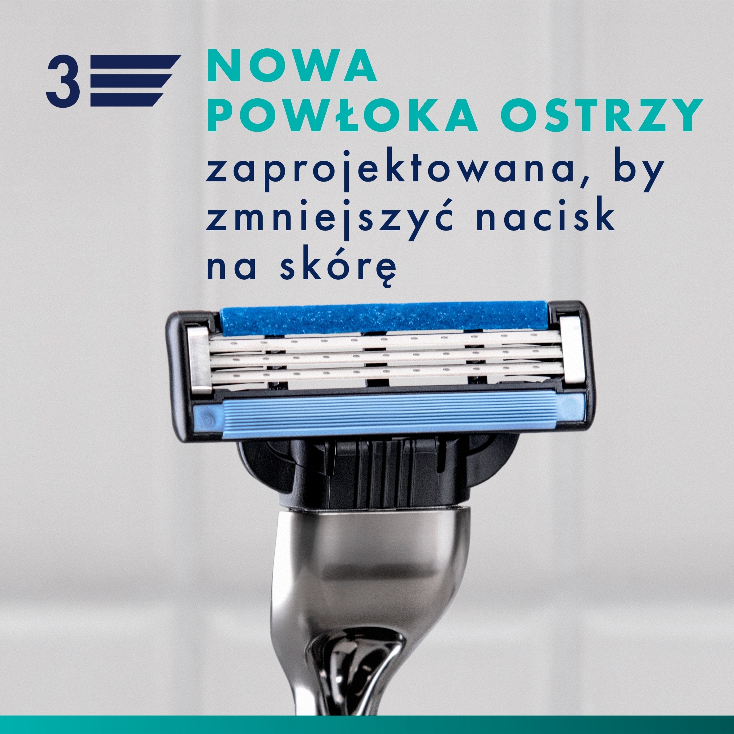Oryginalne wkłady do maszynek Gillette Mach3