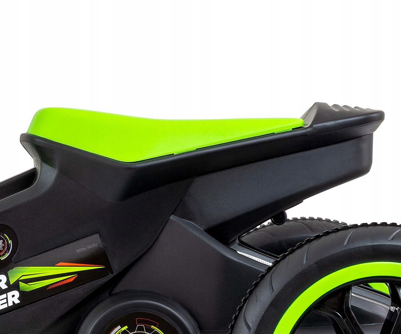 Sportowe siedzisko i motocyklowa sylwetka