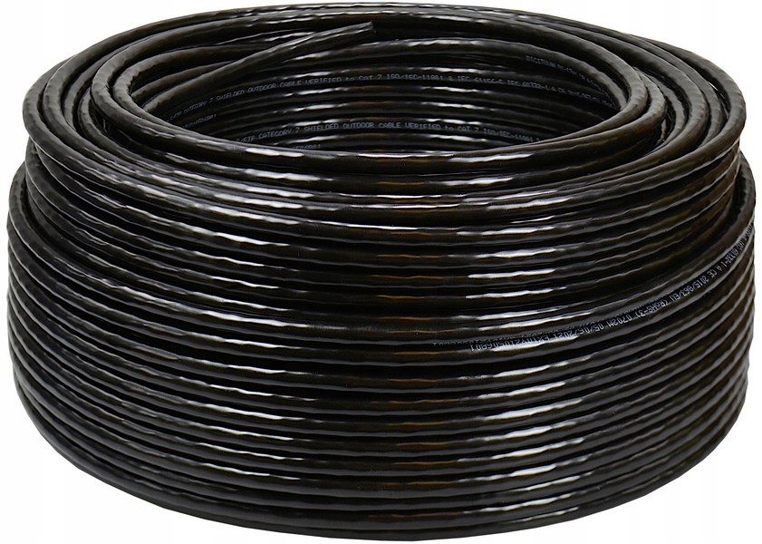 Patchkabel Verlegekabel CAT7 S-FTP 100 m – Wydajność i jakość połączenia sieciowego