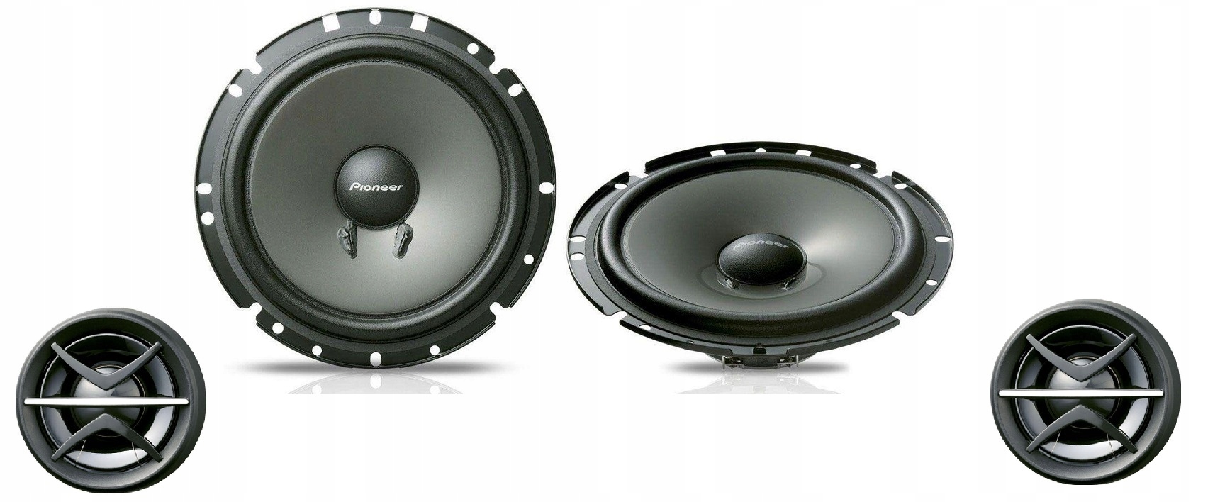 Głośniki komponentowe 165mm – Wydajność audio na najwyższym poziomie