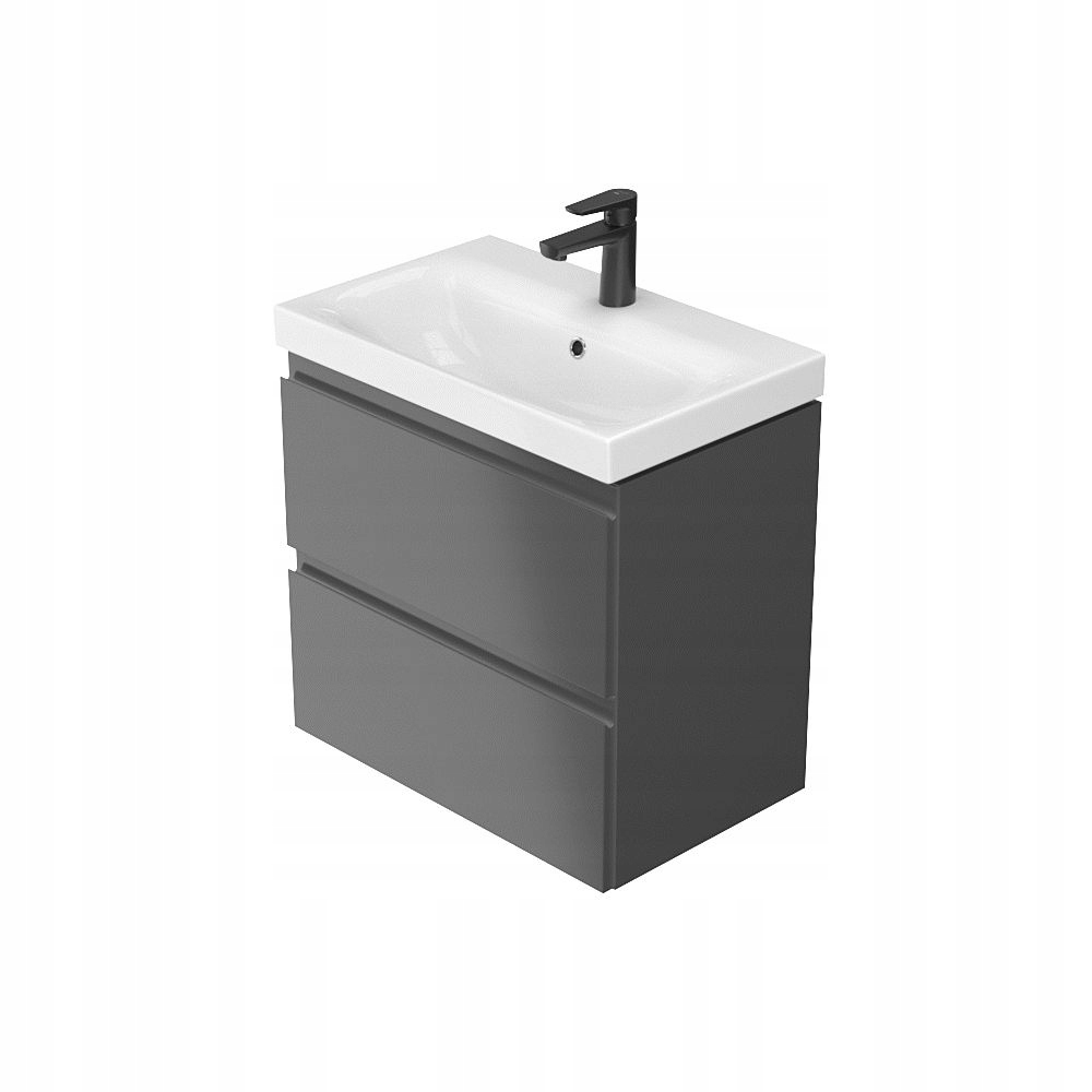 Estetyka i nowoczesny design – Matowe wykończenie w kolorze antracytowym