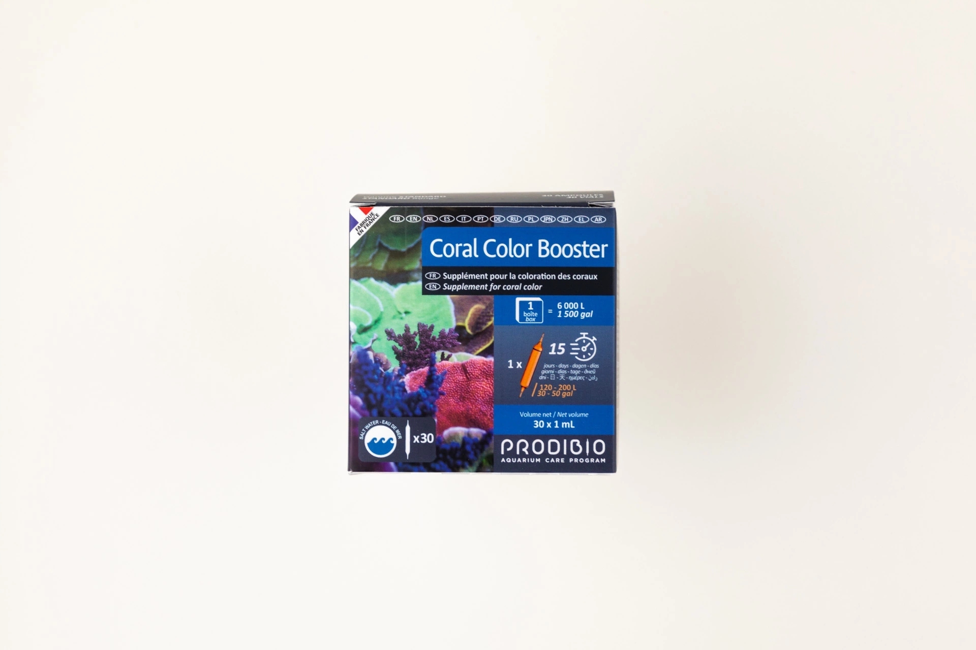 PRODIBIO Coral Color Booster 30 ampułek – Wzrost i ubarwienie koralowców