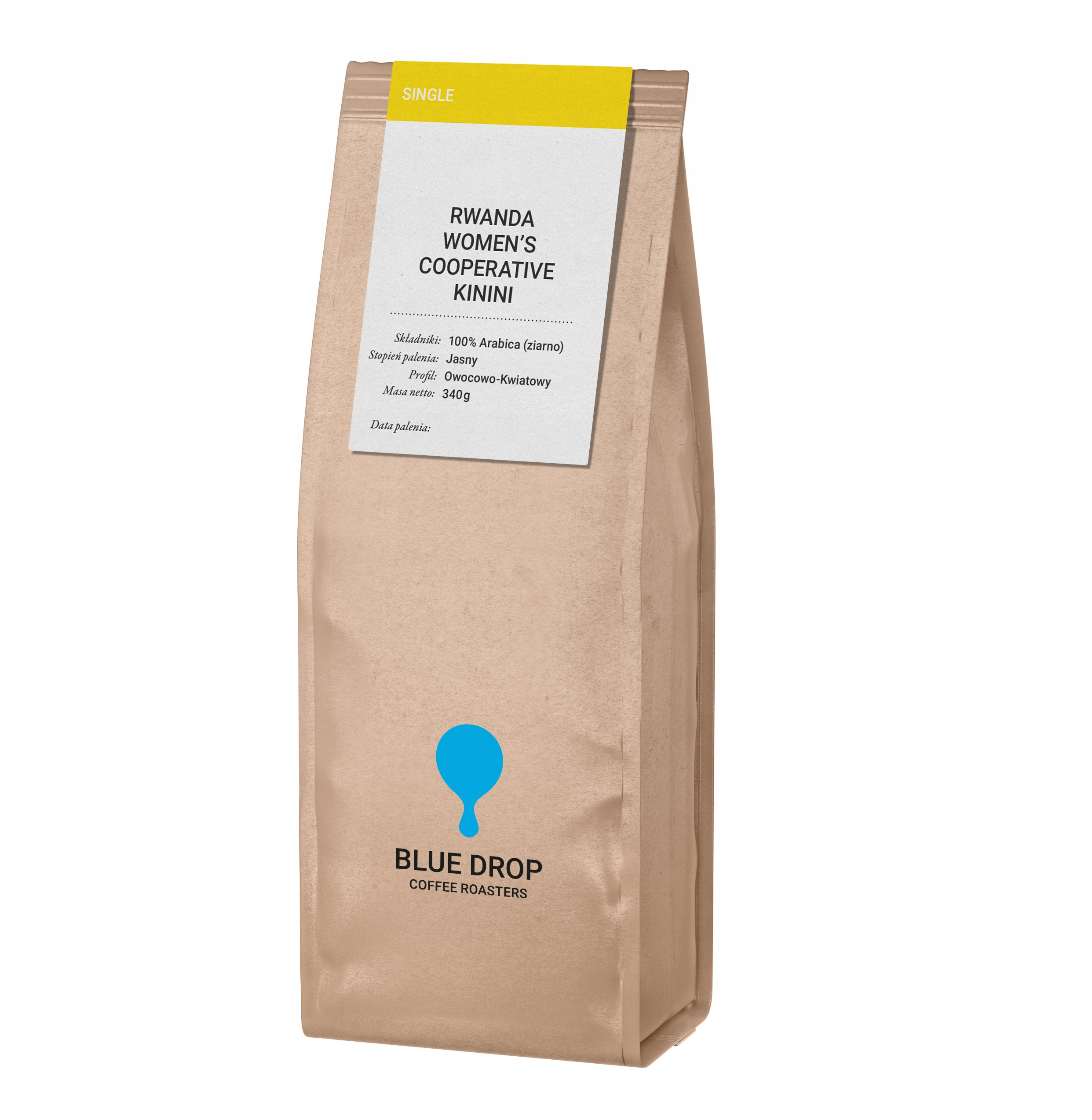 Kawa ziarnista RWANDA KININI SPECIALTY 100% Arabica jasno palona 340G – Wyjątkowe doznania smakowe
