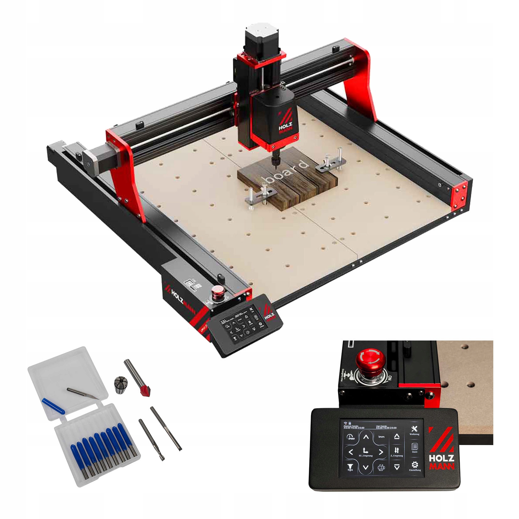 Opcjonalne akcesoria do rozbudowy funkcjonalności frezarki