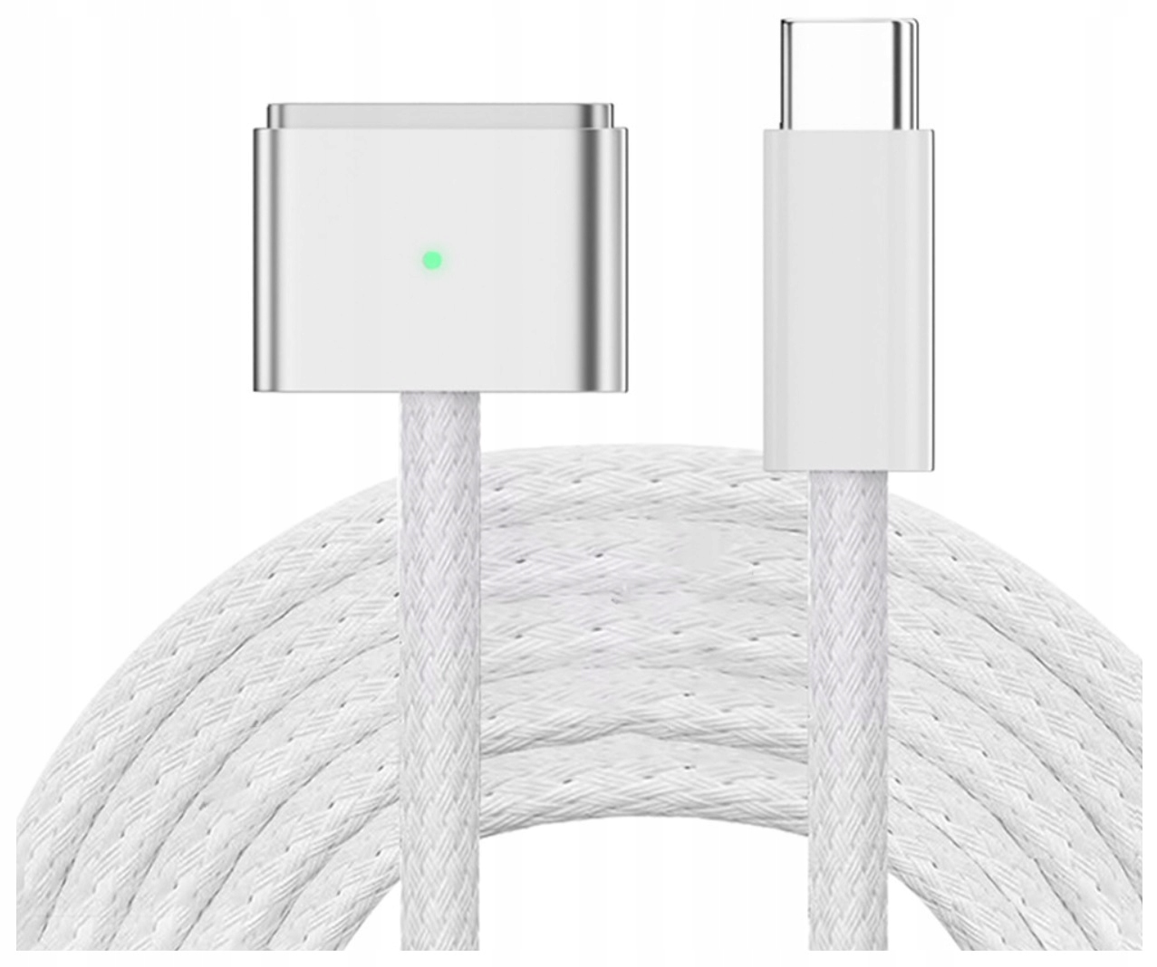 Przewód MagSafe 3 - USB-C 140W do MacBook / Pro / Air / iPad 2m Biały – Szybkie ładowanie i transfer danych