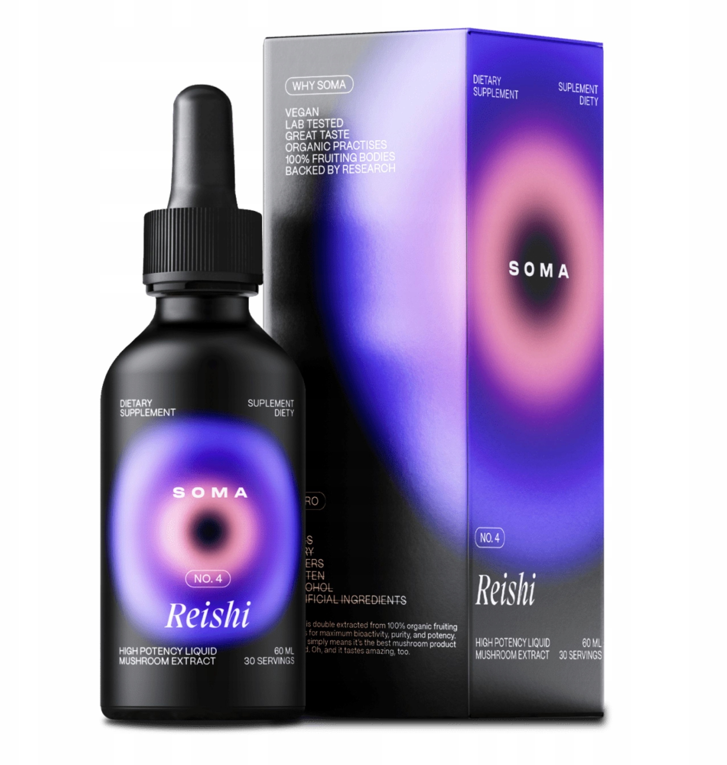 Grzyby Reishi Lakownica żółta 60 ml – sposób na relaks i regenerację