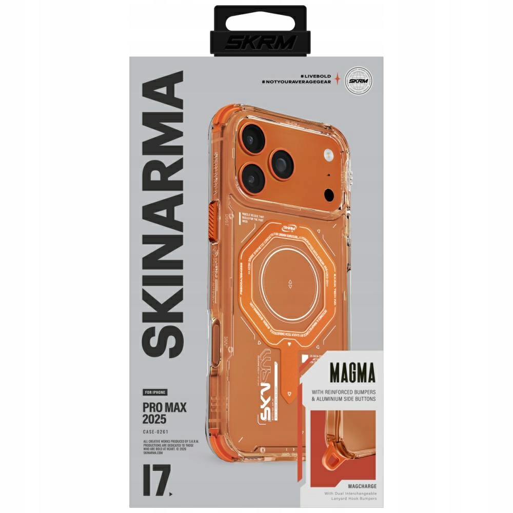 Etui Skinarma Magma do iPhone 17 Pro Max – Ochrona i styl w jednym