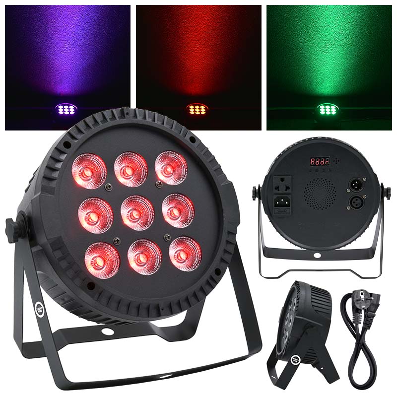 LIGHT4ME PAR RGBW 9x10 – Profesjonalny reflektor sceniczny LED